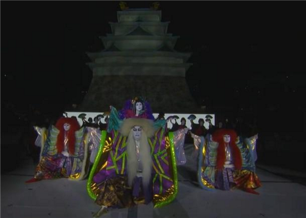 日本亚运会开幕式现场令人毛骨悚然，满场"阴间风"引热议
